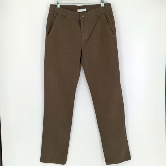 Everlane Men's Chino‎ Pants Green Size 32 Cotton - Picture 1 of 16
